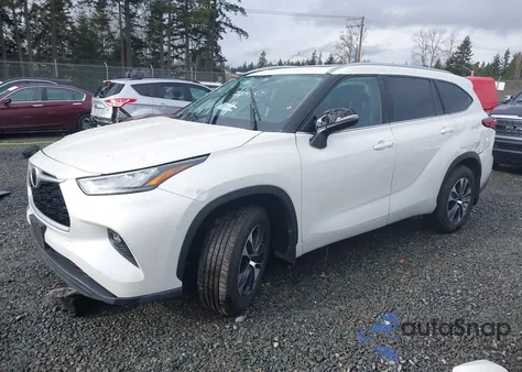 2020 Toyota Highlander Xle из США, поврежденный, VIN 5TDGZRBH3LS503504